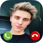 fake video call from vlad a4 android application logo